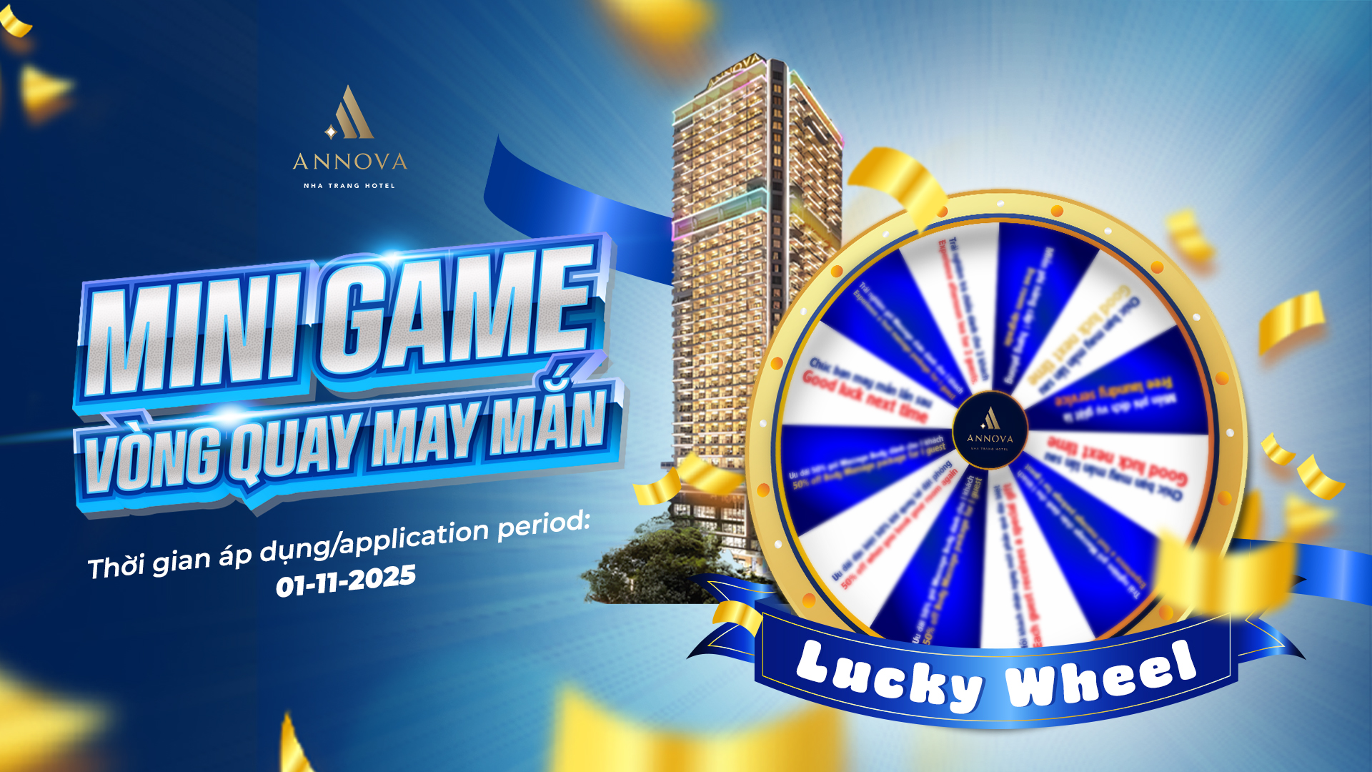 Chương trình Khuyến mãi - Vòng quay may mắn
